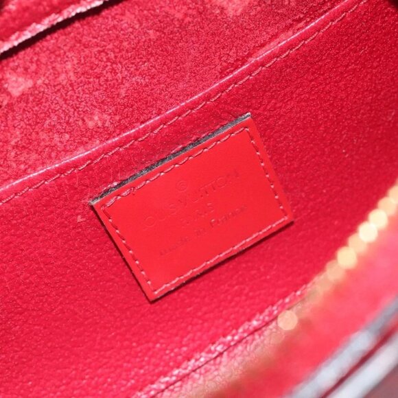 LOUIS VUITTON Epi Dauphine PM Pouch Castilian Red - Picture 8 of 15